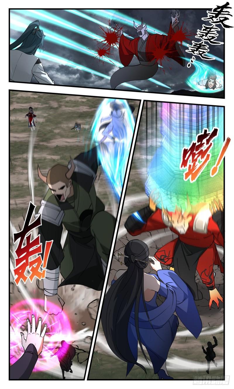 武炼巅峰34集漫画,人魔大战篇---同仇敌忾3图
