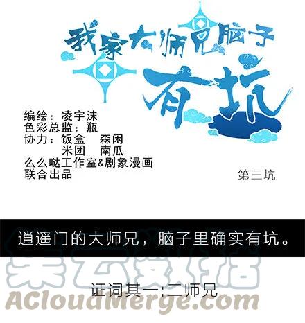 我家大师兄脑子有坑动漫漫画,第3坑 二师兄的证词1图