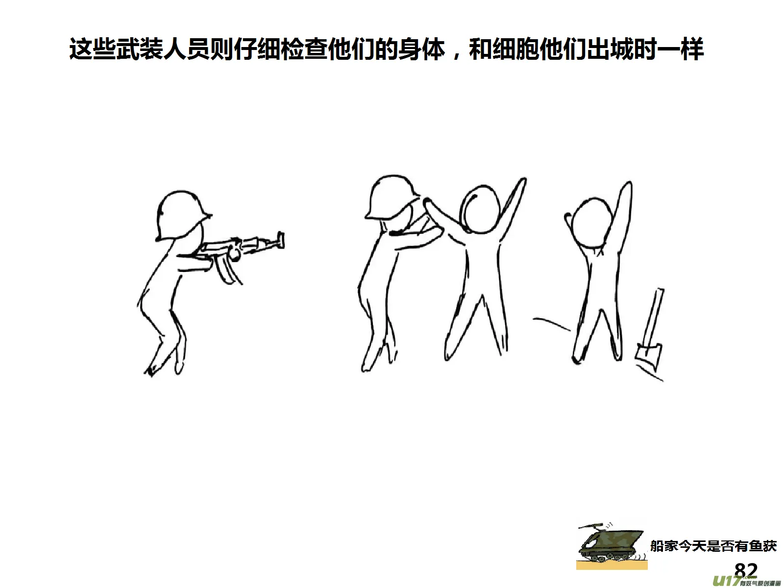 生存日漫画为什么不更新了漫画,（第十五季）上门盘查2图