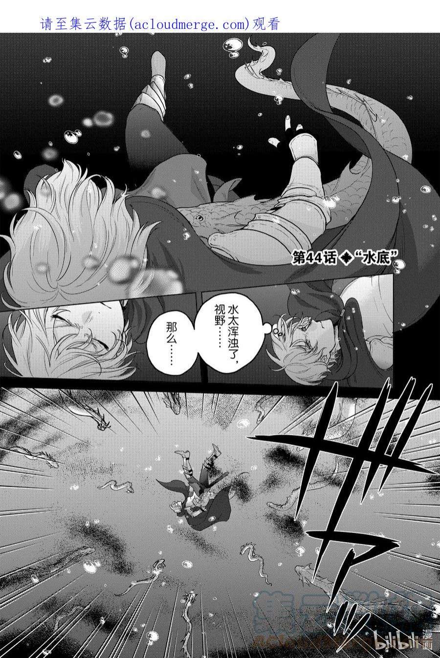 世界尽头的圣骑士男主和谁在一起漫画,44 水底1图