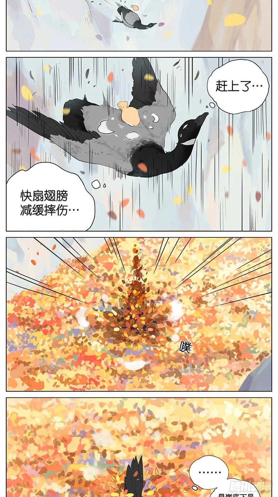 南方的鸟和北方的鸟漫画漫画,秋天的鸟。5图
