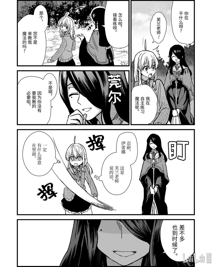 魔女之旅头像漫画,4-前篇② 见习魔女伊蕾娜4图