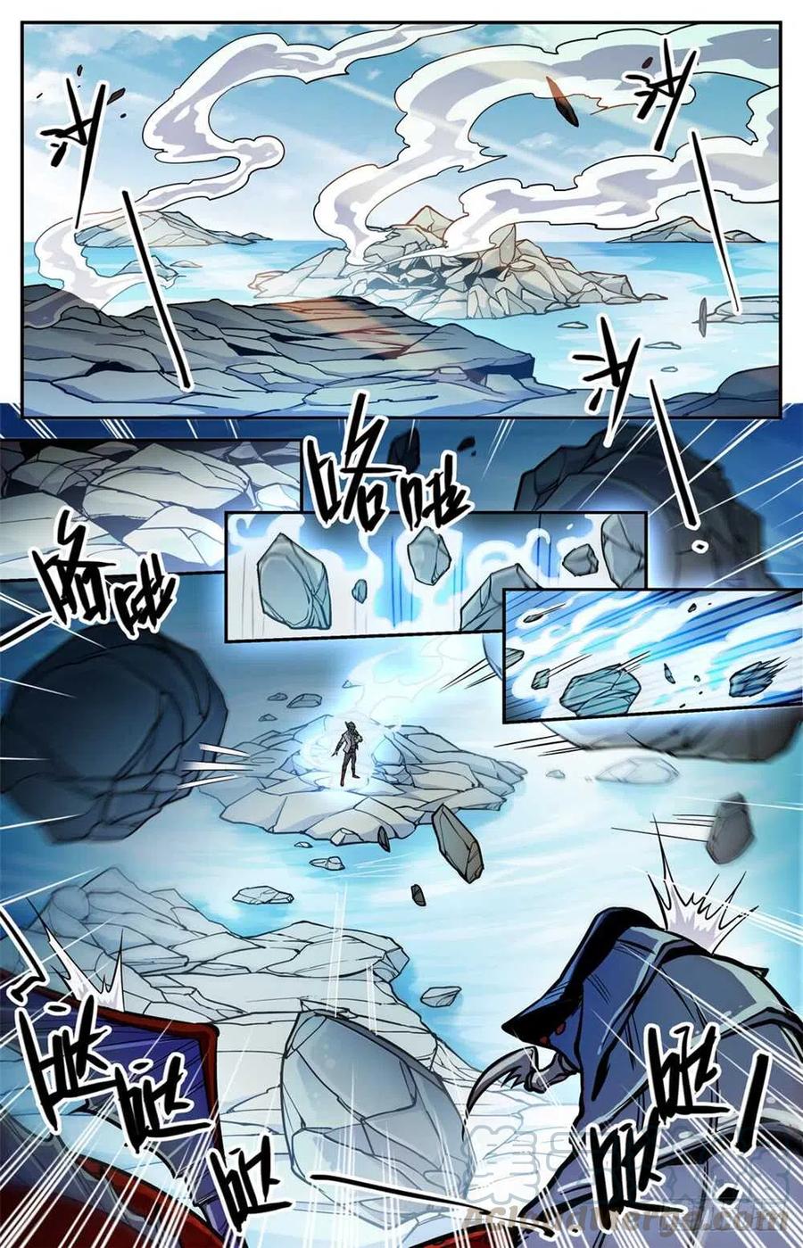 全职法师之全职召唤师漫画,472 礁岛激战！3图