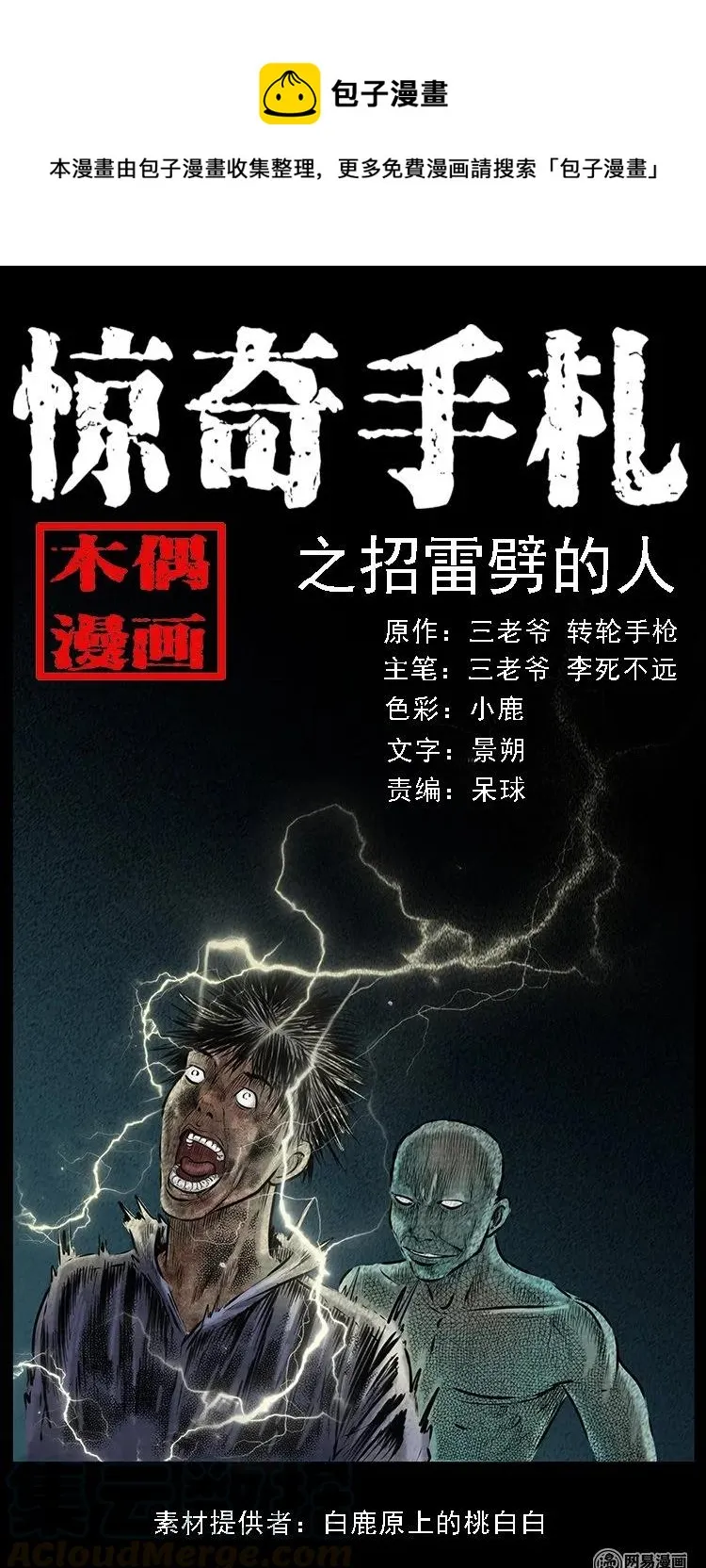 三老爷惊奇手札全集免费下拉观看漫画,83 招雷劈的人1图