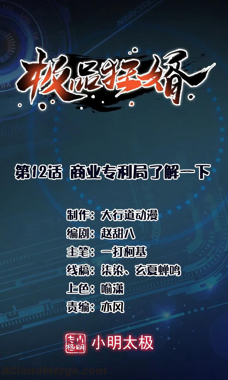 极品狂婿林欢全文免费阅读漫画,第12话 商业专利局了解一下1图