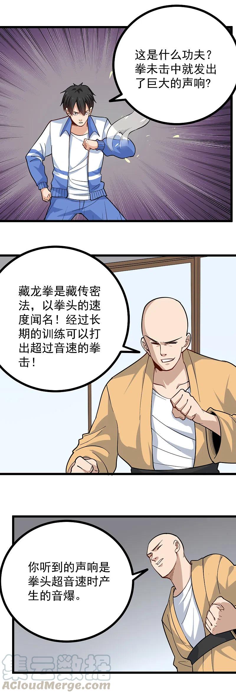 校园护花高手动漫合集漫画,第255话 藏龙拳3图