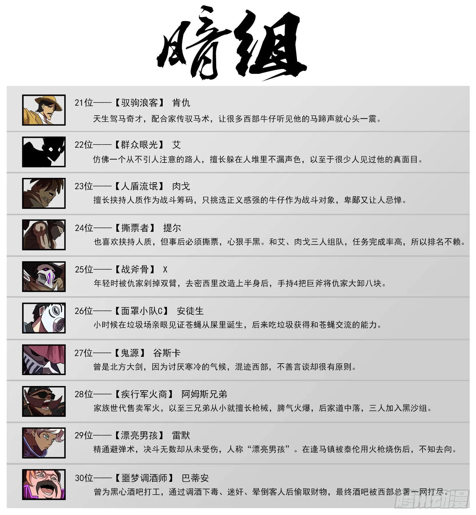 铳火主角的能力漫画,暗组合照2图