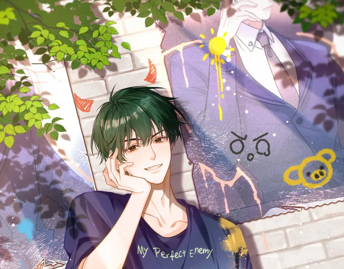 我死对头终于破产了漫画免费阅读漫画,第9话 绿毛纪燃、闪亮登场！1图