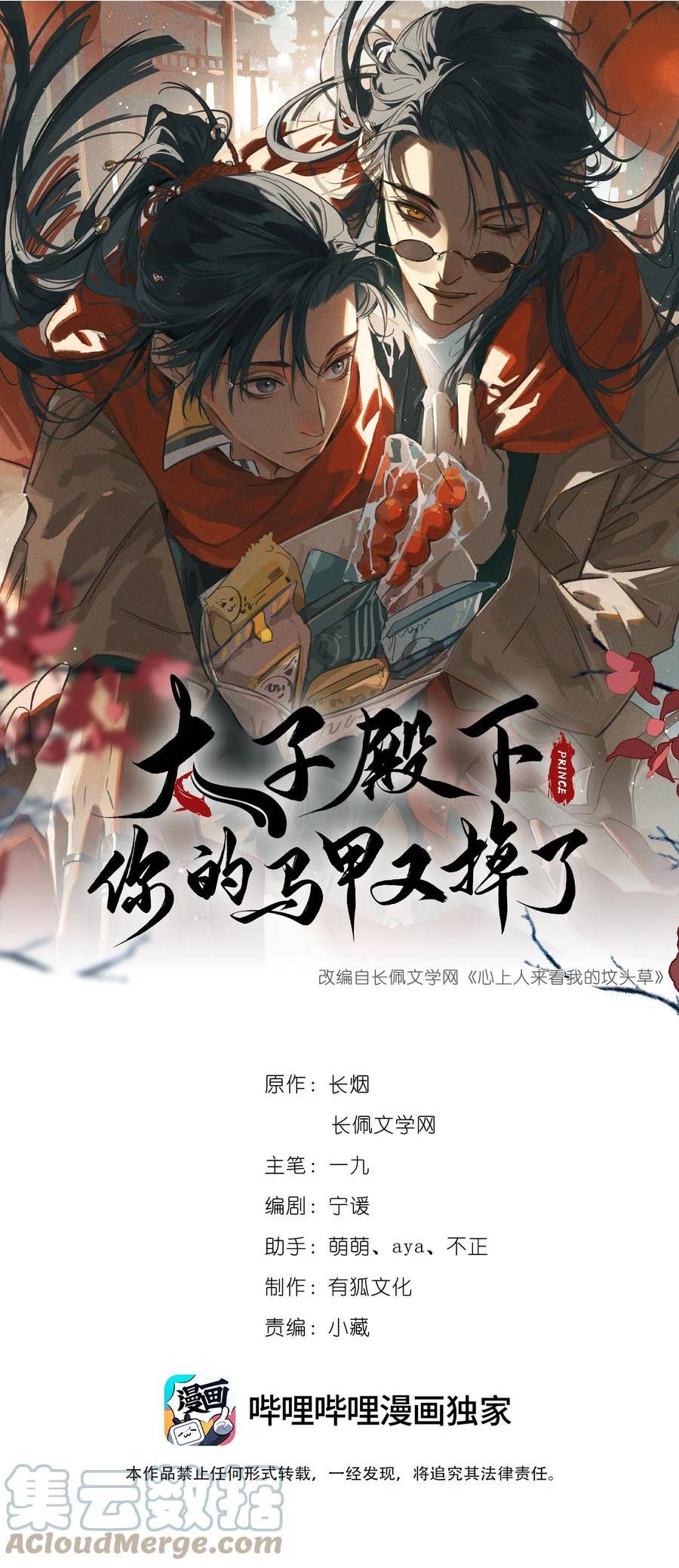 太子殿下你的马甲又掉了小说长烟漫画,060 要不，我入赘？1图
