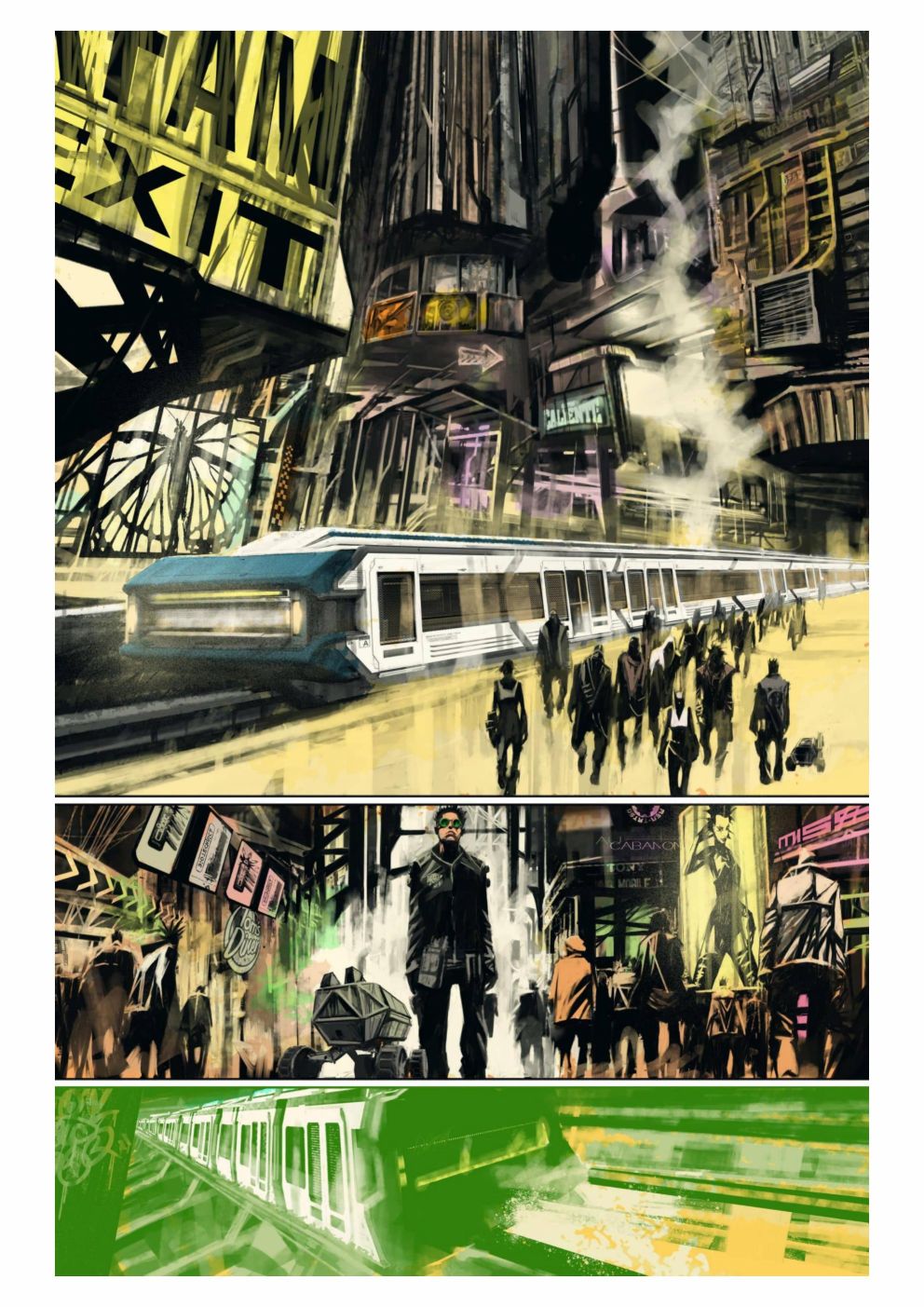 赛博朋克2077ps4漫画,漫画：你的声音5图