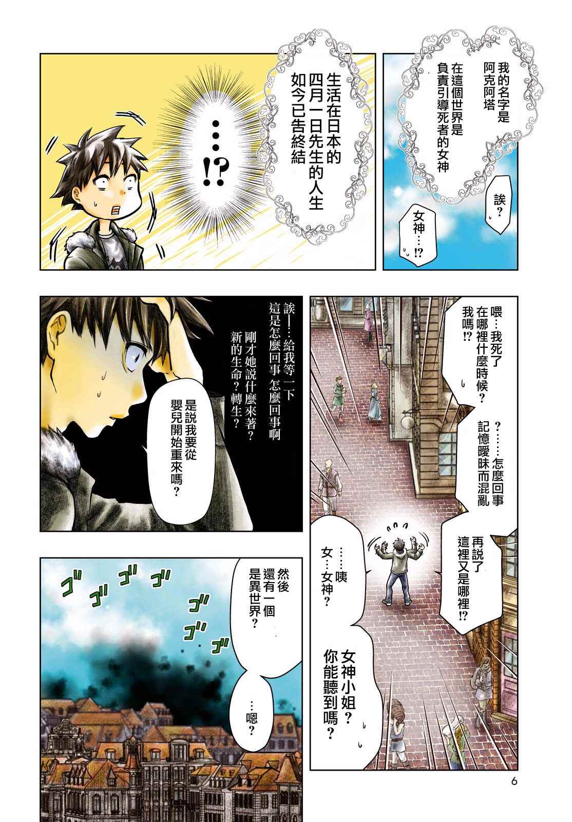 异世界暗杀者游戏漫画,第1话3图