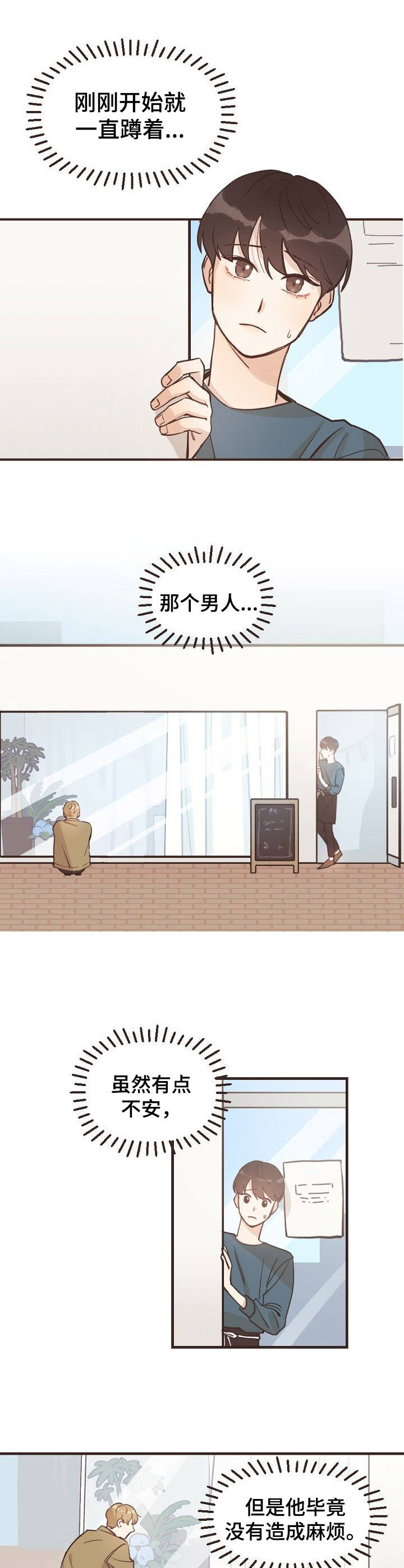 旧日之花月季夏花漫画,第1章：兼职1图