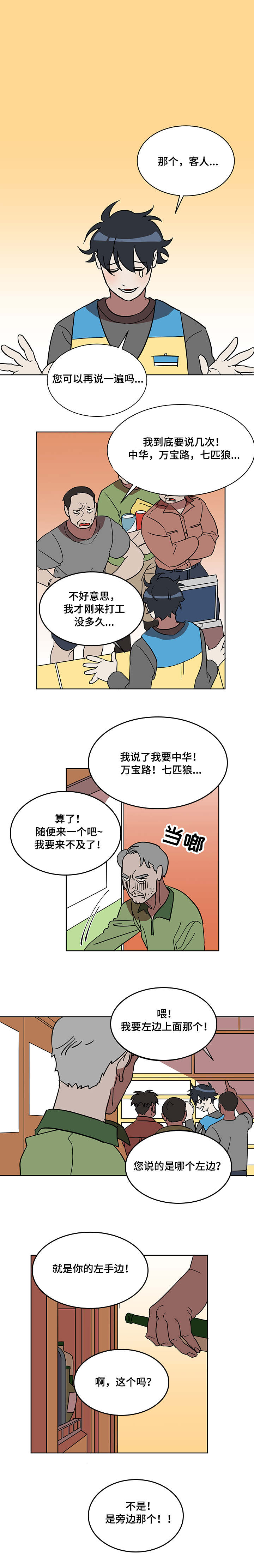 年下玄学漫画,第1章：打工生活1图
