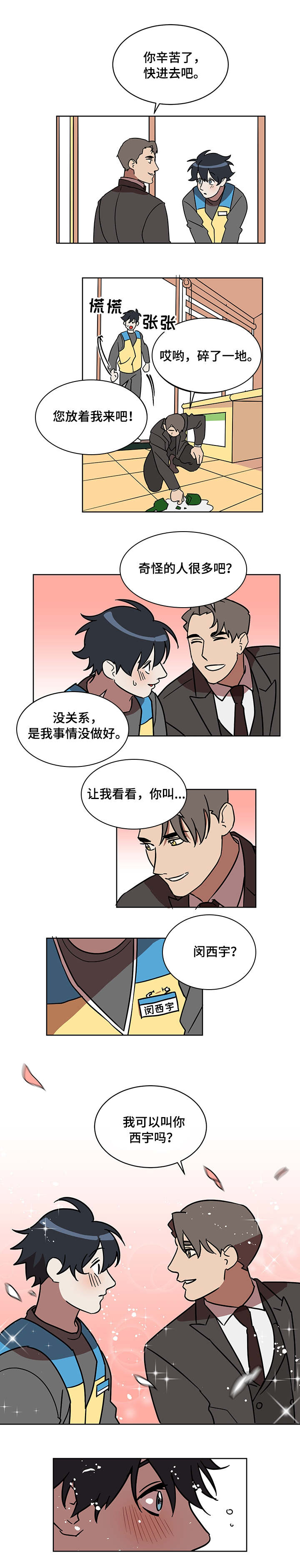 年下玄学漫画,第1章：打工生活5图