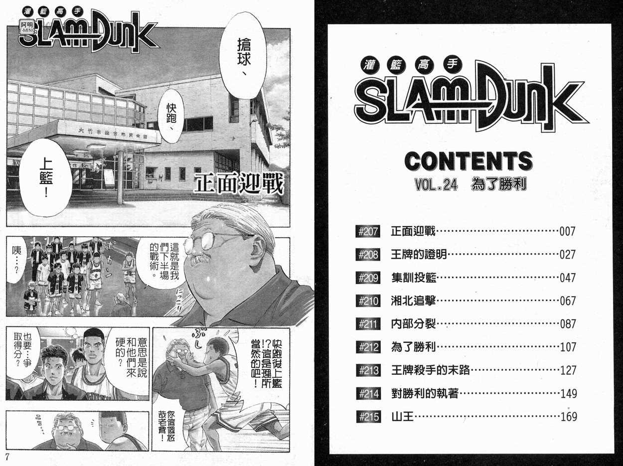 灌篮高手百度百科漫画,第24卷5图