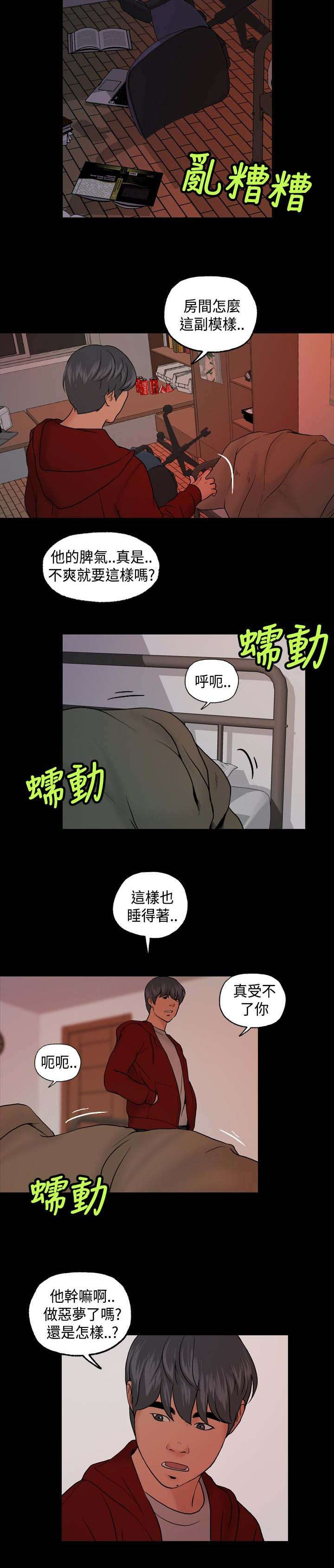 宿舍怪谈沙雕动画完整版视频漫画,第10章：毫无收获3图