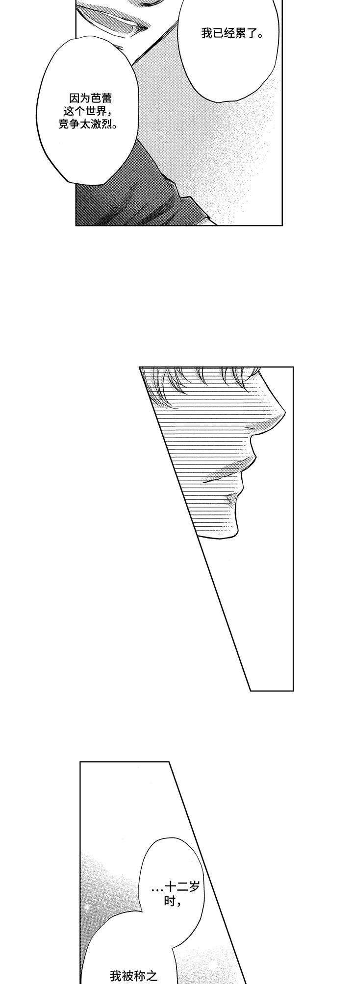 芭蕾王子吴虎生漫画,第3章：陪练2图