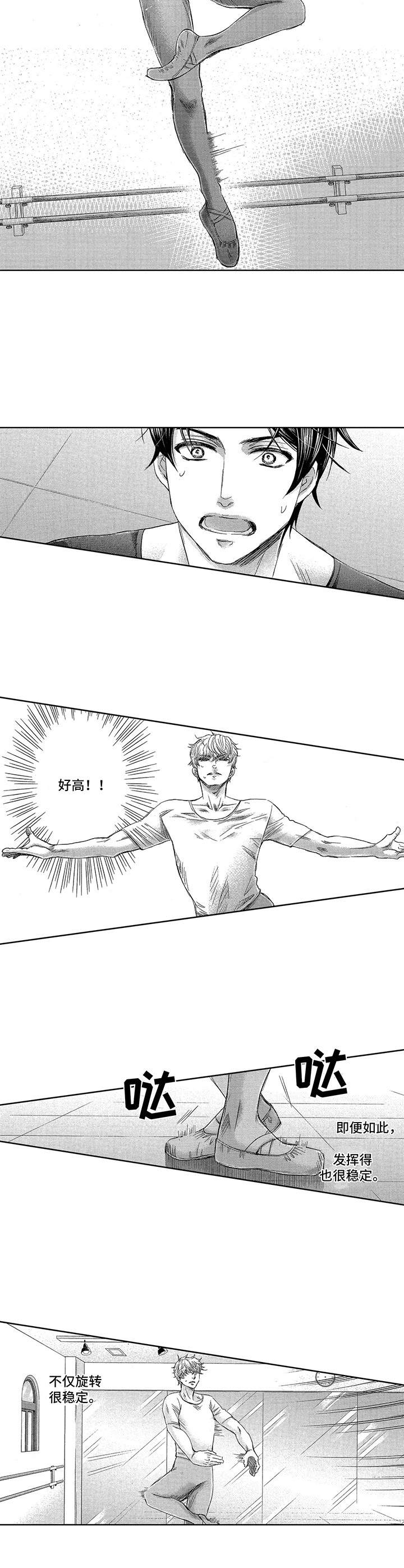 芭蕾王子盛世东近况漫画,第2章：天赋5图