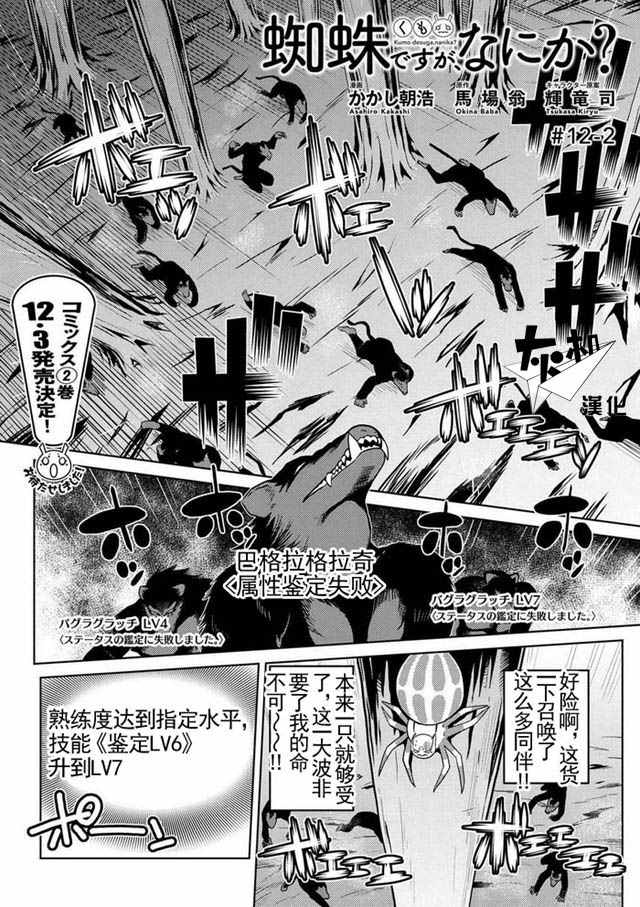不过是蜘蛛什么的轻小说在哪看漫画,第12.2话1图