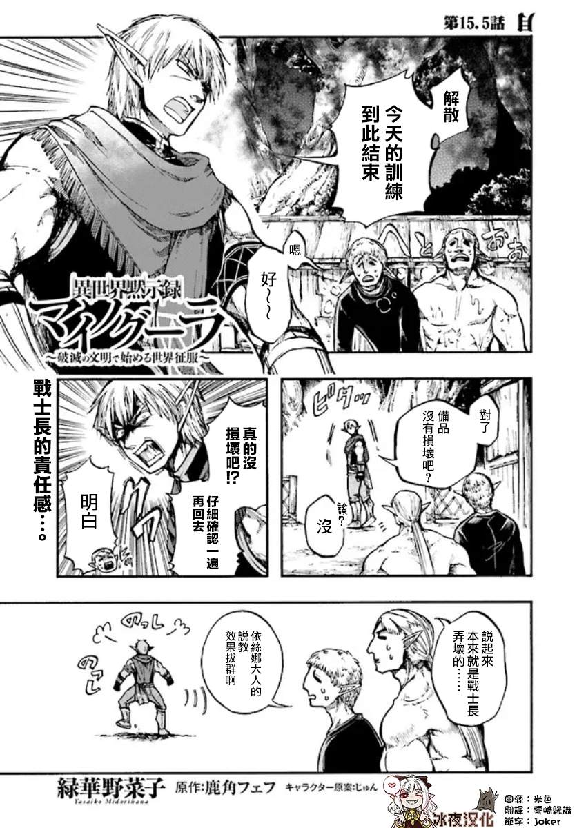 异世界默示录米诺戈拉 小说漫画,第15.5话1图