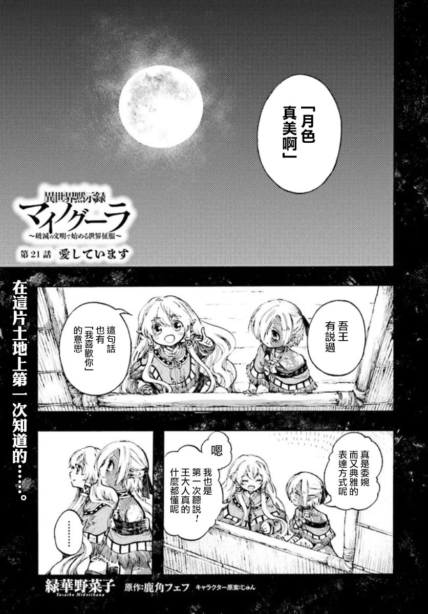 异世界默示录米诺戈拉 小说漫画,第21话1图