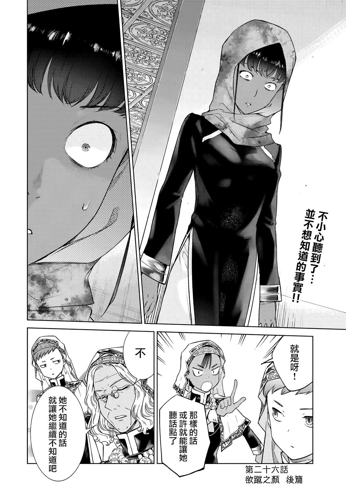 图书馆的大魔法师漫画免费漫画,第26.2话欲蹴之颜2图