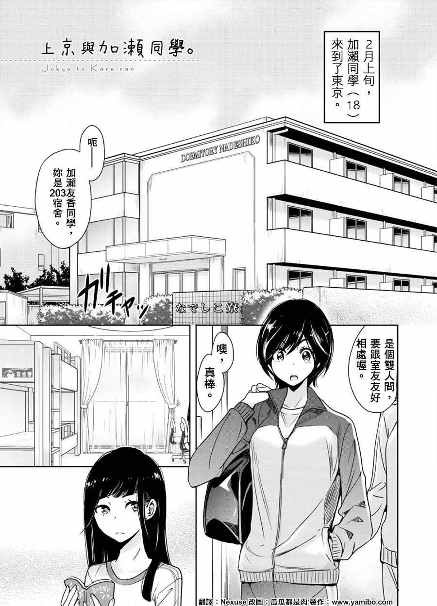 上京与加濑同学0