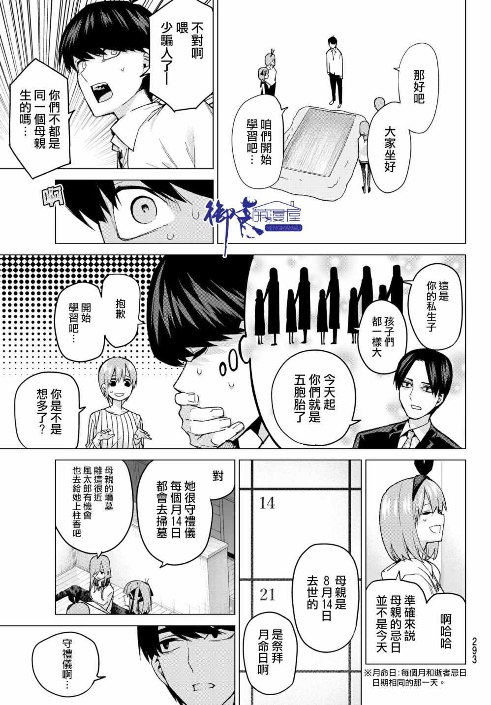 五等分的花嫁最后男主选了谁漫画,第57话最后的考试之我五月的情况5图