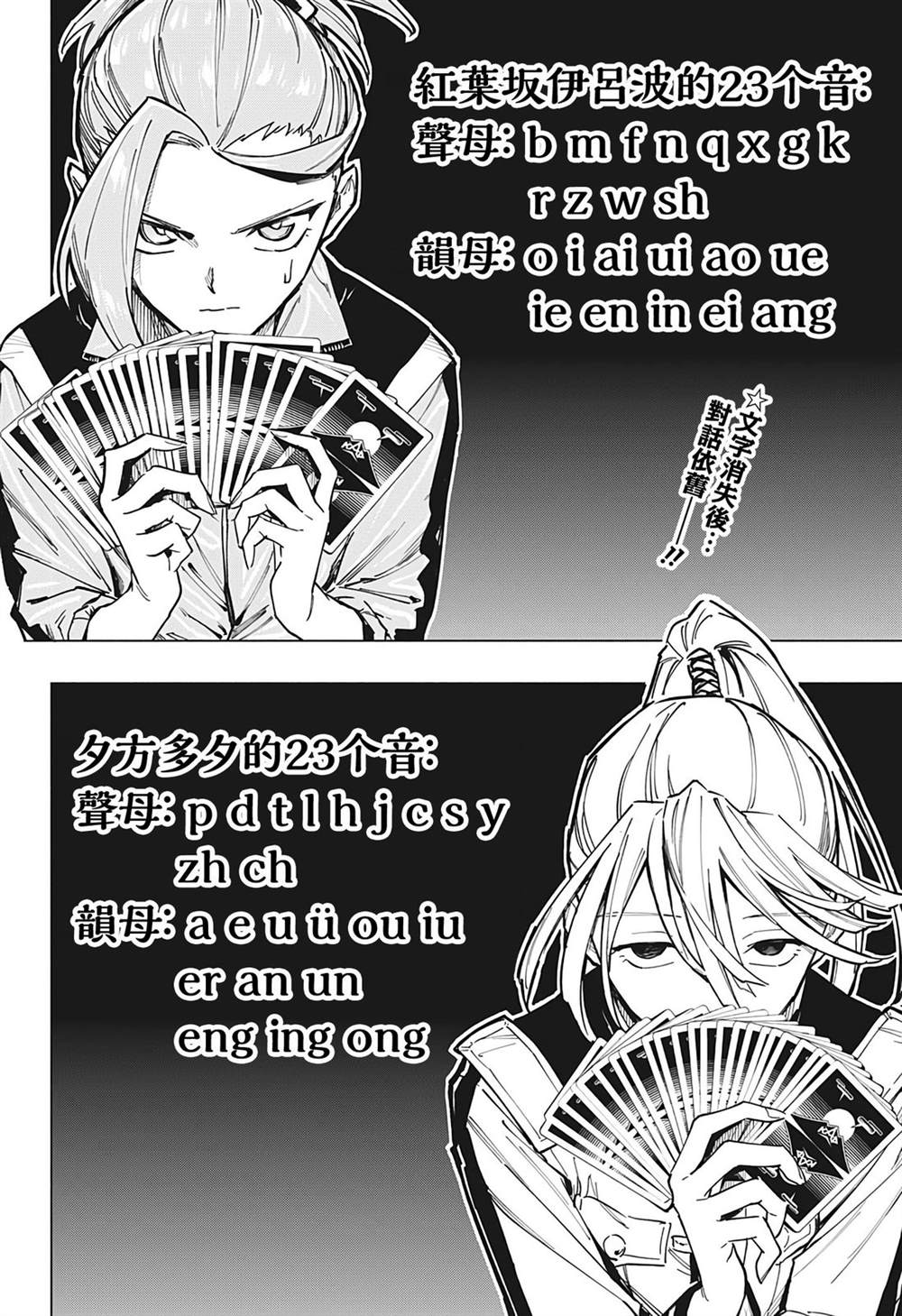 暗号学园的伊吕波角色介绍漫画,第11话2图