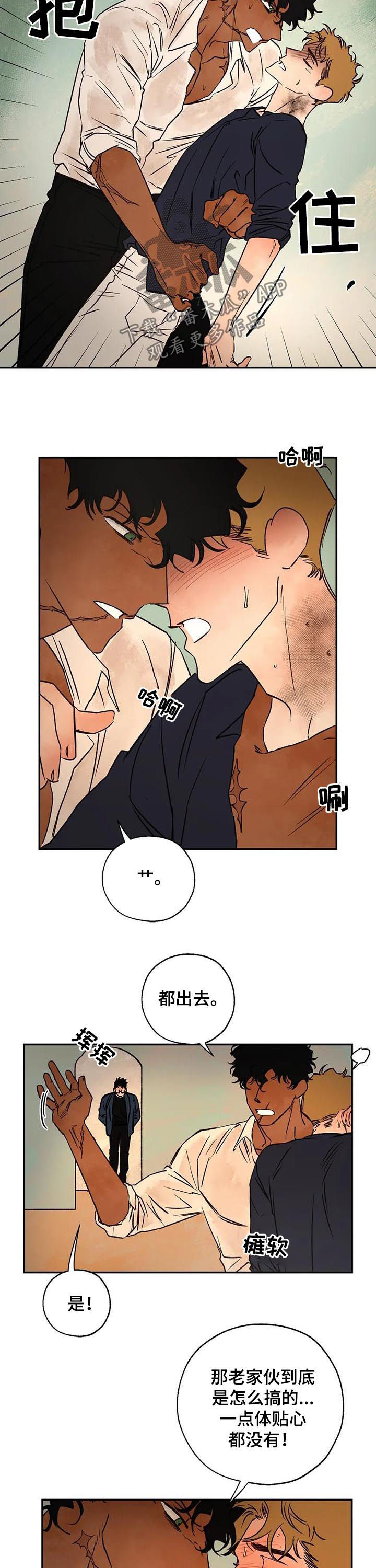 血之诅咒漫画,第38章：只接吻4图
