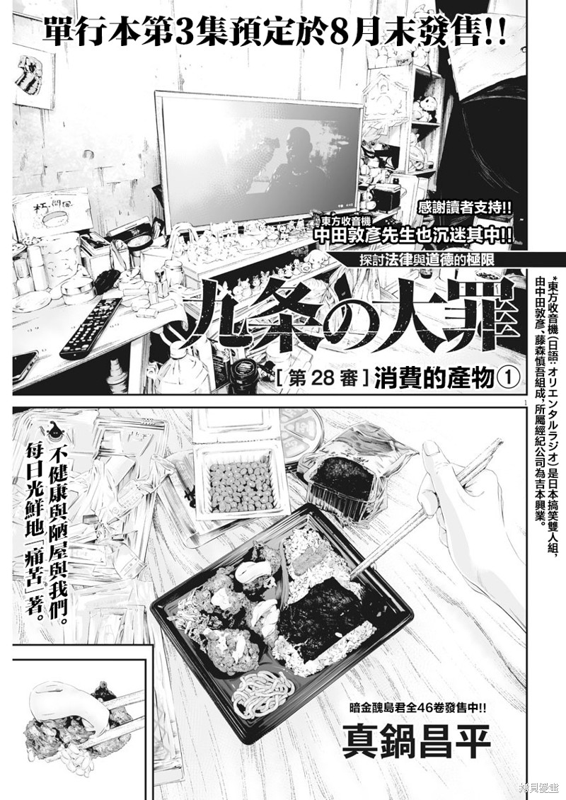 九条阵屋漫画,第28话 消费的产物（1）2图