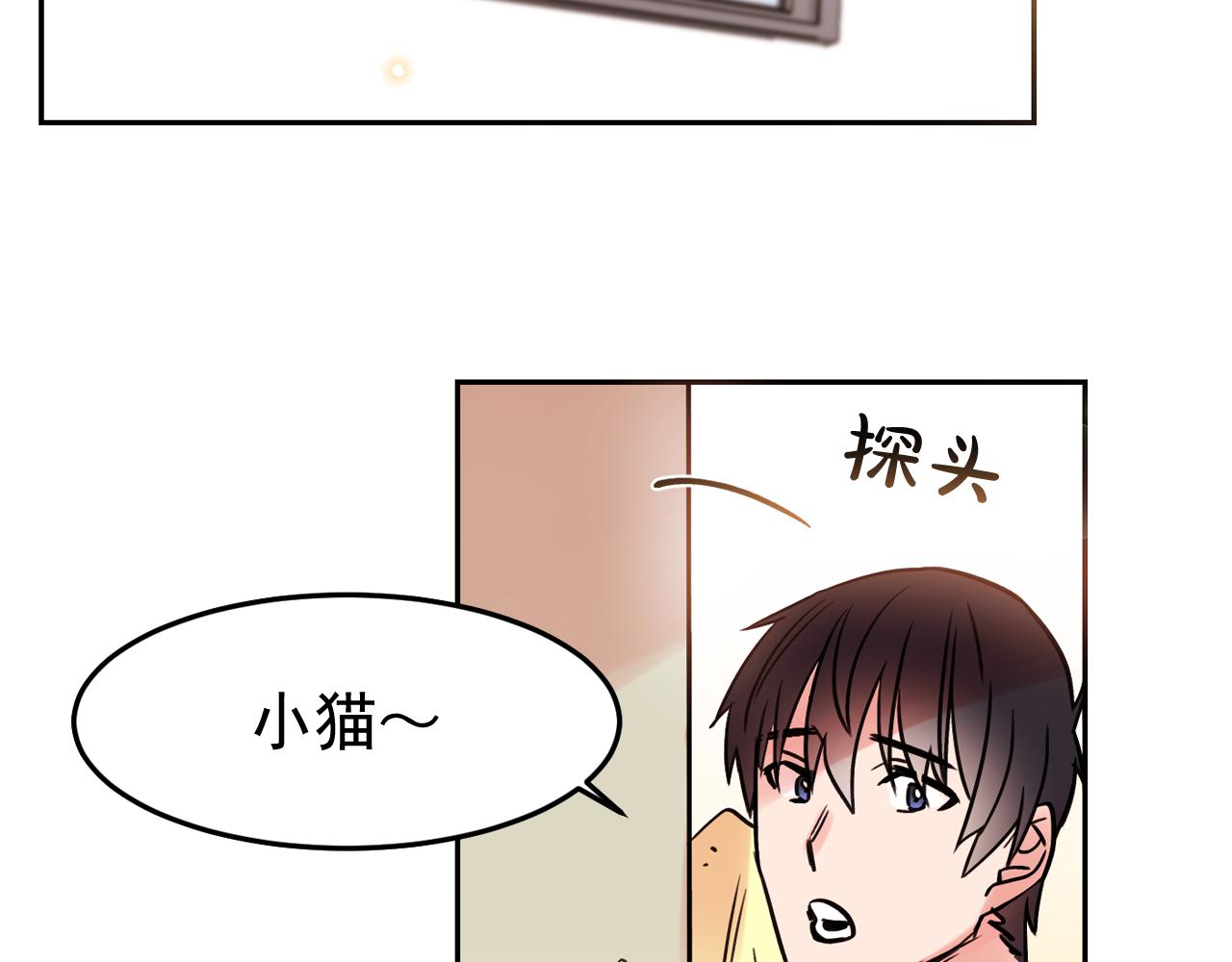 爱喵喵叫的小猫咪漫画,第25话 毛茸茸好想摸！3图