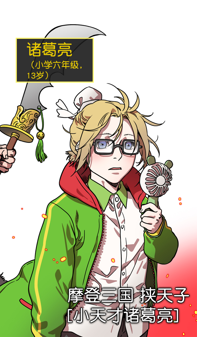 摩登三国诸葛亮漫画,[第154话] 挟天子-小天才诸葛亮1图