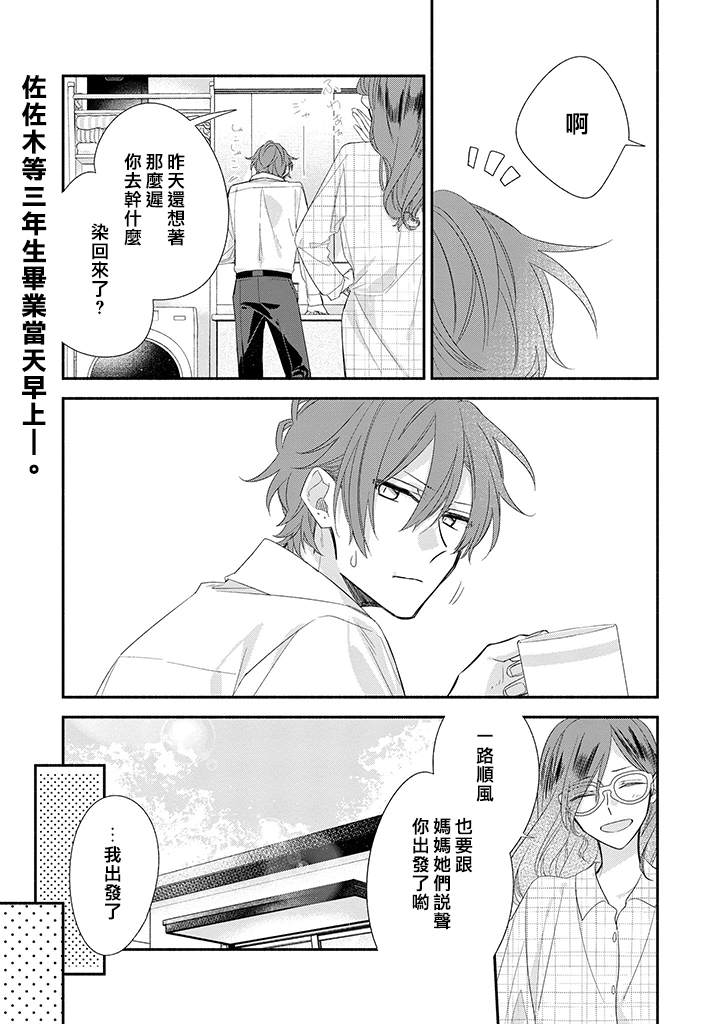 佐佐木与宫野樱花动漫漫画,第39话 毕业1图