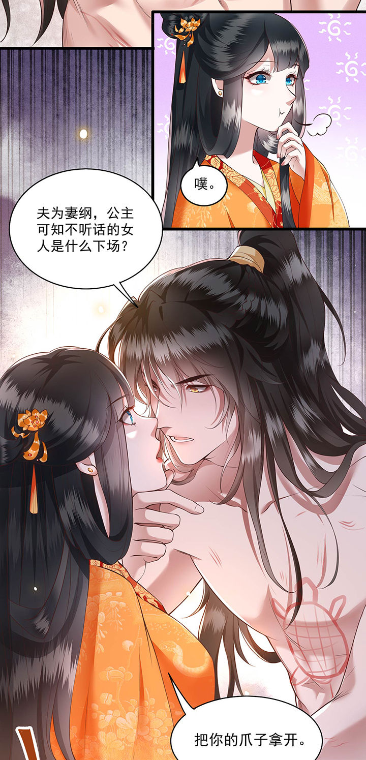 这个妃子路子野得宠全集漫画,第25章：不听话的女人是什么下场4图