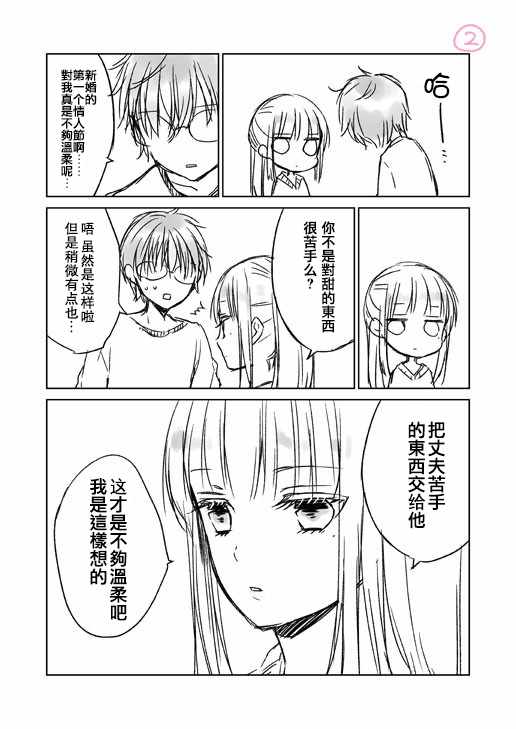 高冷的老婆漫画,不熟练的两人推特版022图