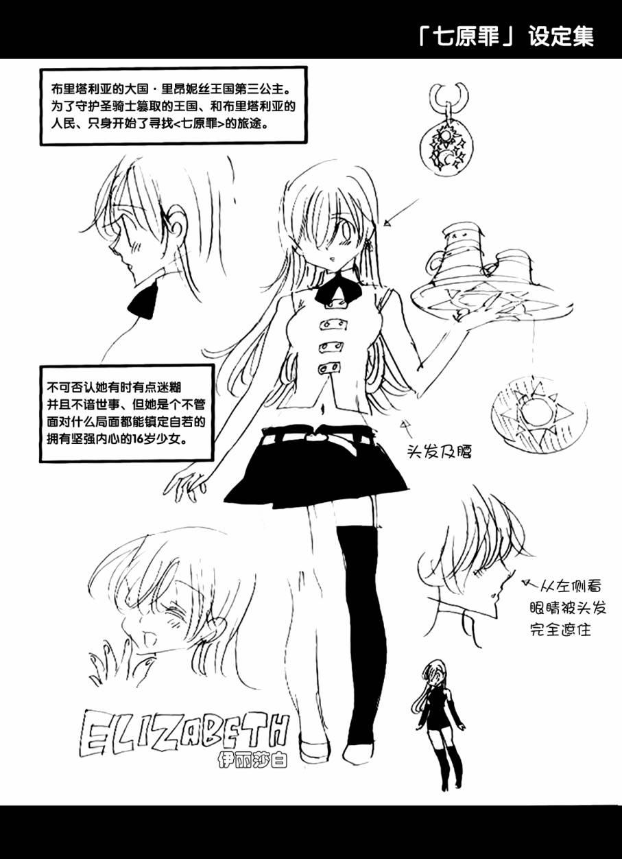 七人传奇漫画,七原罪设定集13图