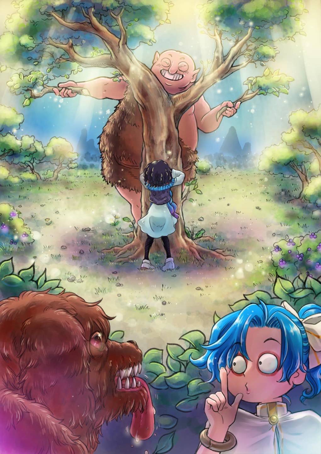 成为夺心魔的必要实体书漫画,捉迷藏1图