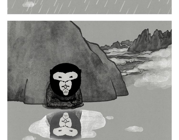 绘画基础入门教程漫画,第346话 脸上掉下个取经人2图