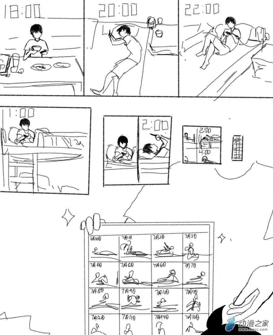 格林与杰夫比尔漫画,闲聊番外4图