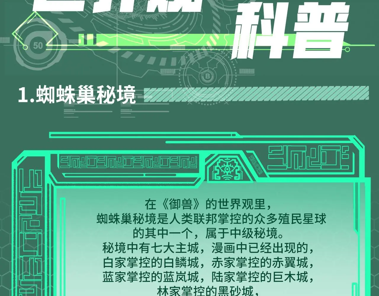 全民御兽开局神级天赋14漫画,第1期 世界观设定科普来了！3图