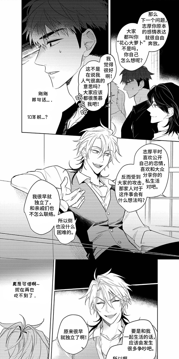 成为明星经纪人要考什么大学漫画,第13话1图